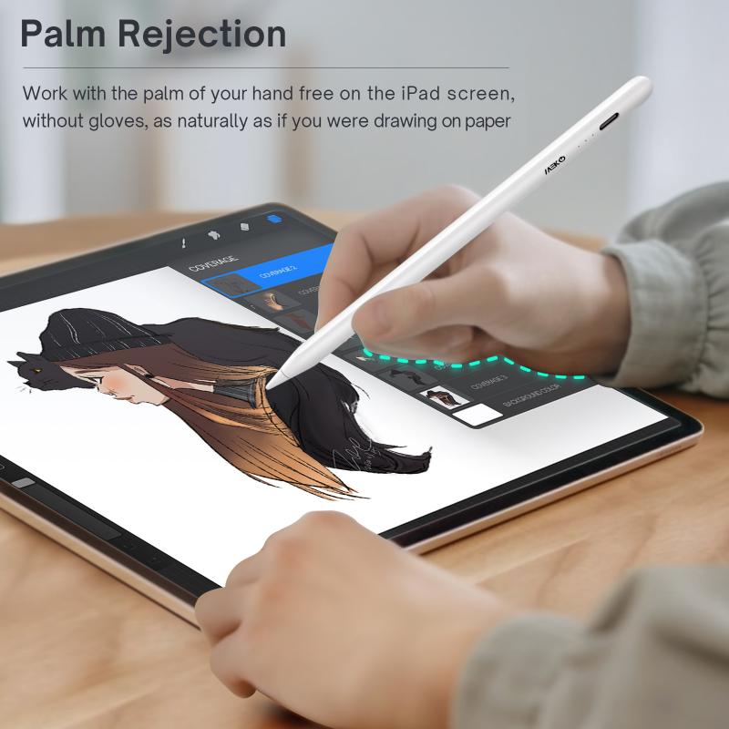 MEKO FIRST generation Wireless FAST CHARGING iPad stylus 🌟 Magnetic charge
